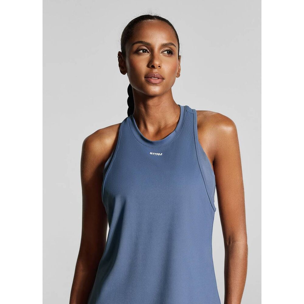 Better Me BTTRM Iris Blue Workout Athletic Tank Top XL Gym Running Crossfit